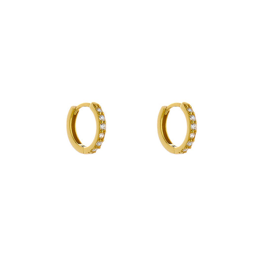 Geraldine Gold Hoops